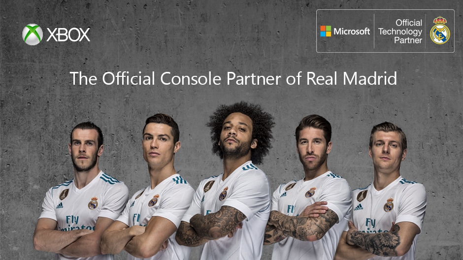 Xbox, Real Madrid takımının resmi konsol partneri oldu