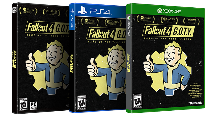 Fallout 4: Game of the Year Edition duyuruldu