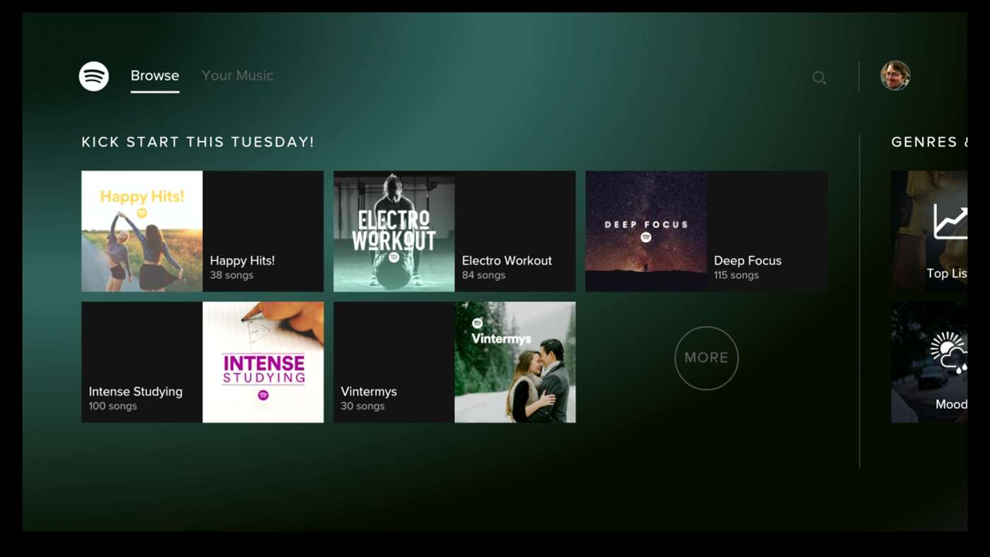 Spotify Music, Xbox için çıkışını gerçekleştirdi