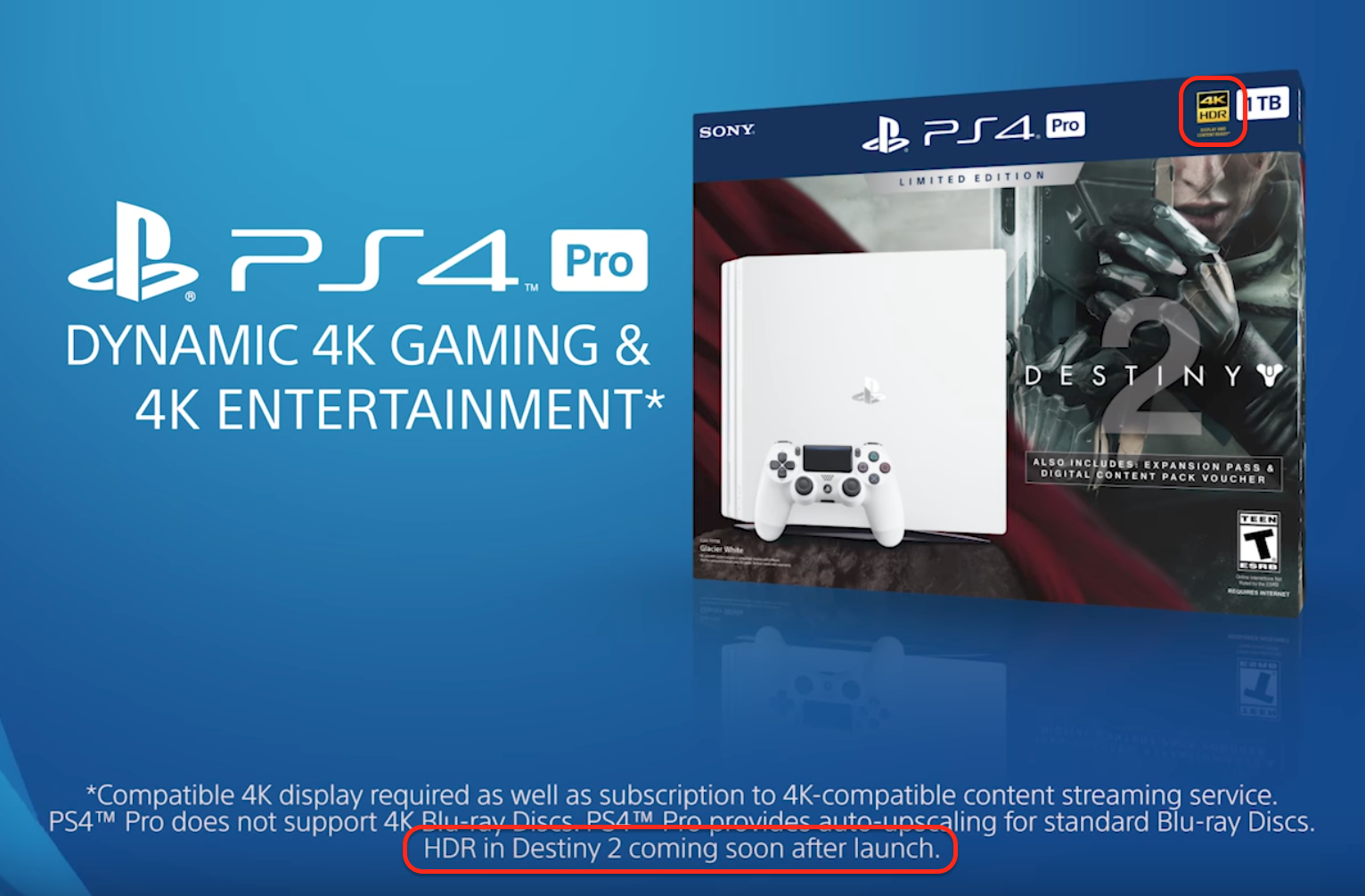 Destiny 2 için PlayStation 4 üzerinde HDR özelliği duyuruldu