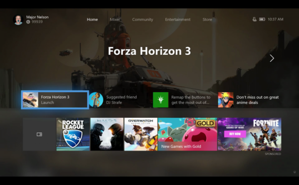 Microsoft, Xbox One X arayüzünün performans odaklı olacağını belirtti