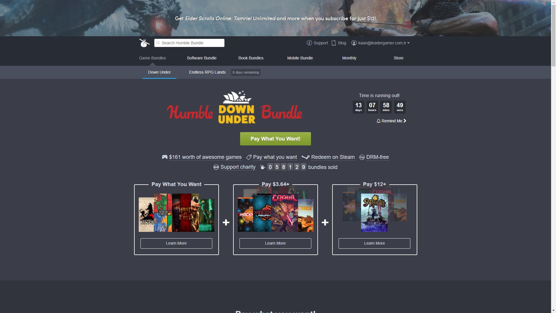 Humble Down Under Bundle ile birbirinden hoş Steam oyunları sadece 1 Dolar