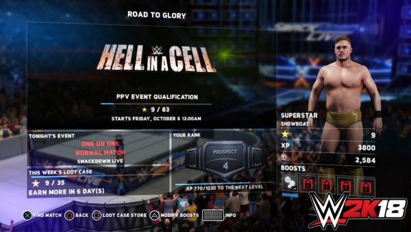 WWE 2K18: Road to Glory