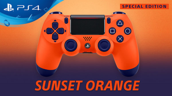 Yeni Sunset Orange Dualshock 4 kontrolcüleriyle tanıştınız mı?