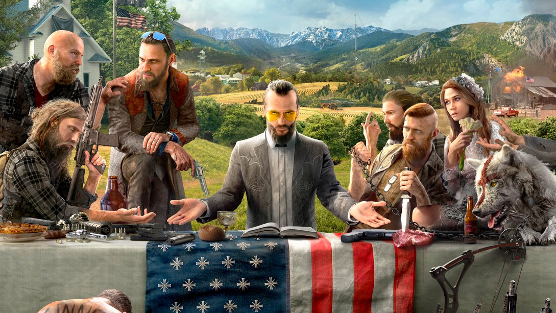 Ubisoft, Far Cry 5 oyunundaki kötü karakterlerin fragmanlarını yayınladı