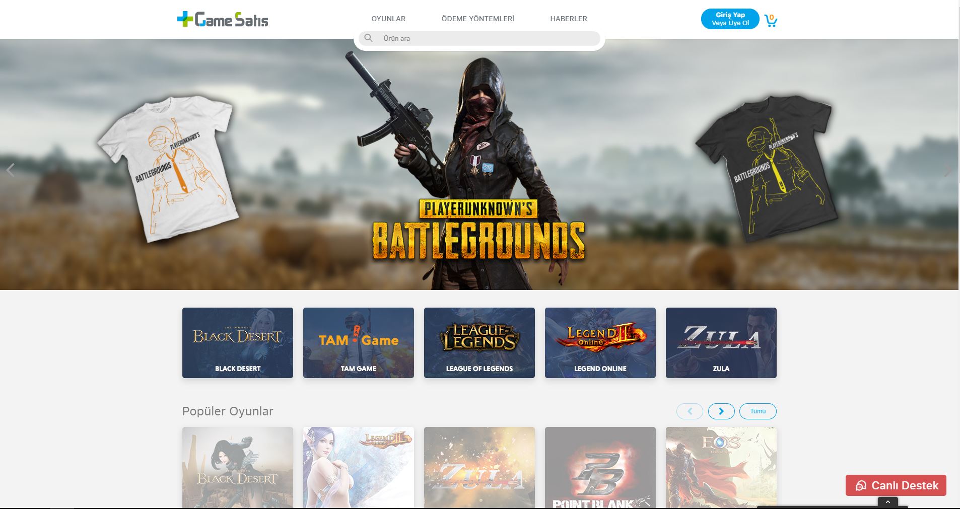 Dijital oyun satışı sitesi GameSatış yenileniyor