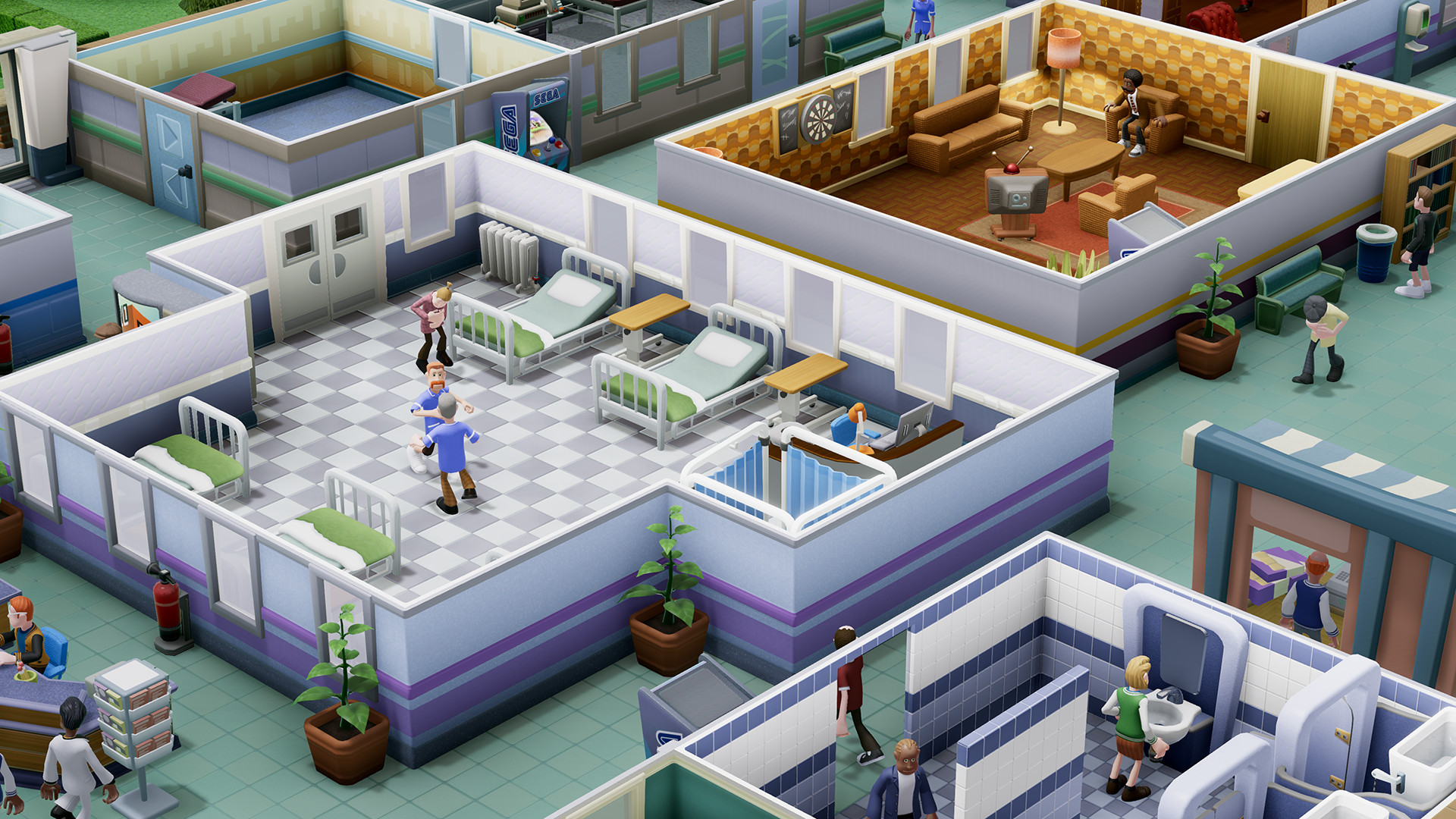 Two Point Hospital oyunu için, resmi bir oynanış videosu geldi