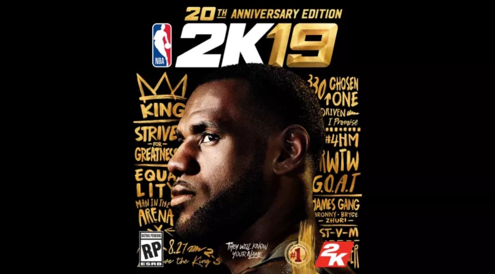 NBA 2K19 20th Anniversary Edition kapak görüntüsü ile tanışın