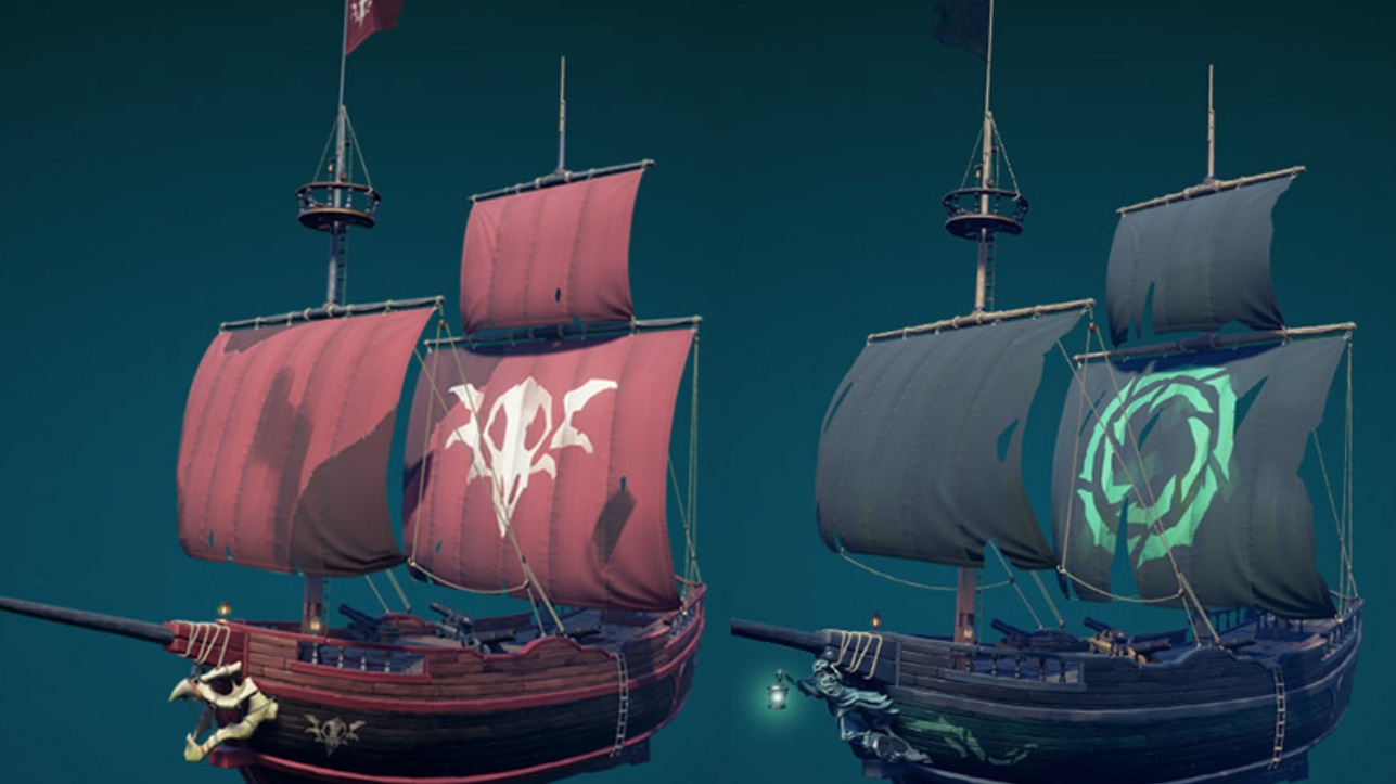 Sea of Thieves Cursed Sails güncellemesi gemiler