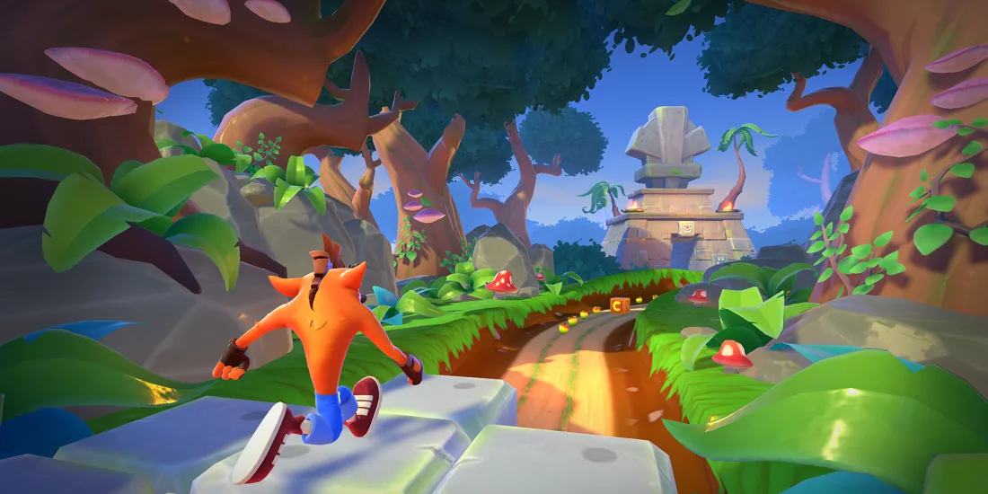Crash Bandicoot On the Run!