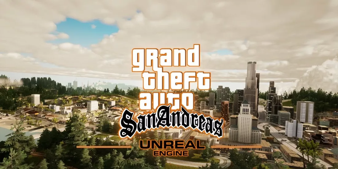 Grand Theft Auto San Andreas Unreal Engine 4
