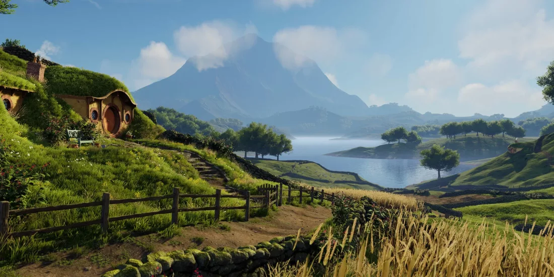 The Lord of the Rings serisinden The Shire Unreal Engine 4 ile yapıldı