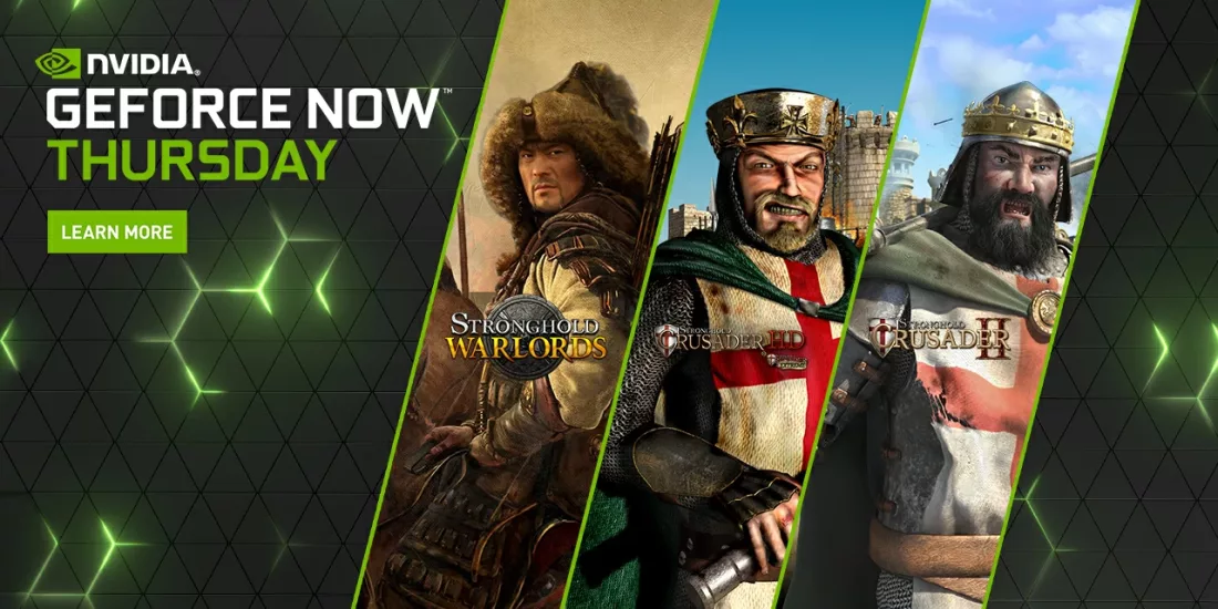 GeForce NOW sistemine Stronghold serisi dahil 12 oyun eklendi